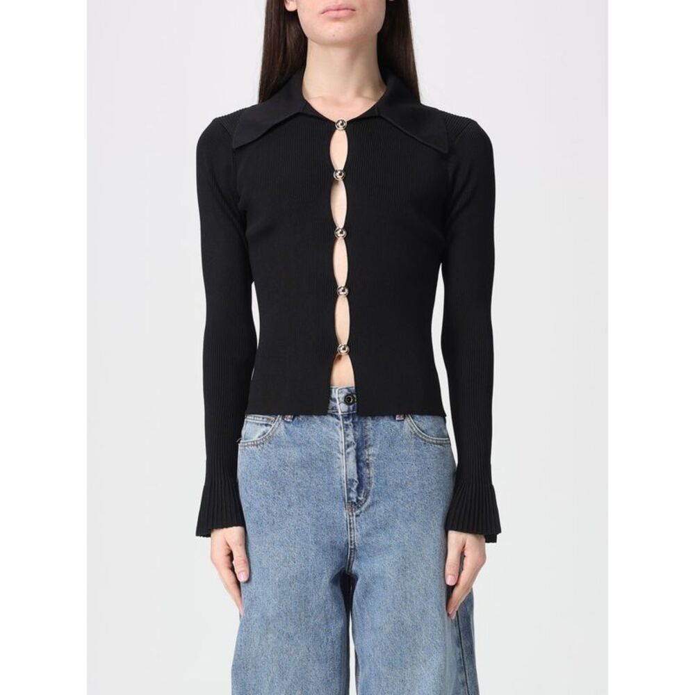 Self-Portrait Top Woman Black